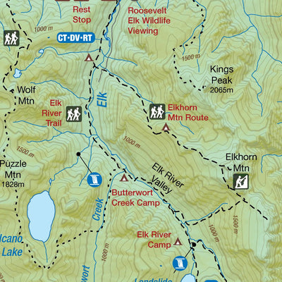 Backroad Mapbooks Strathcona Provincial Park BC Park Adventure Map digital map