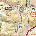 Backroad Mapbooks TOBC03 Keremeos - Thompson Okanagan BC Topo Map digital map