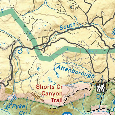 Backroad Mapbooks TOBC16 Trépanier Provincial Park - Thompson Okanagan BC Topo Map digital map