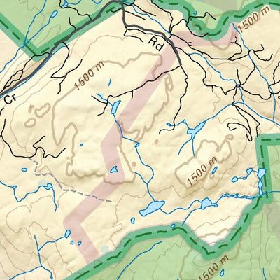 TOBC37 Clearwater - Thompson Okanagan BC Topo Map Preview 3