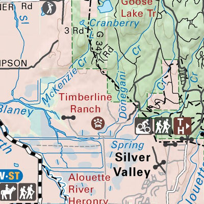 VCBC02 Greater Vancouver - Vancouver Coast & Mountains BC Topo Preview 3
