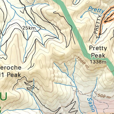 VCBC04 Chilliwack - Vancouver Coast & Mountains BC Topo Preview 3