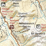 VCBC05 Chilliwack Lake - Vancouver Coast & Mountains BC Topo Preview 3