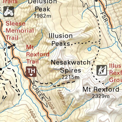 VCBC05 Chilliwack Lake - Vancouver Coast & Mountains BC Topo Preview 3