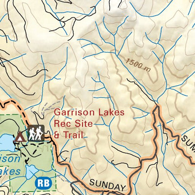 VCBC07 Manning Park - Vancouver Coast & Mountains BC Topo Preview 3