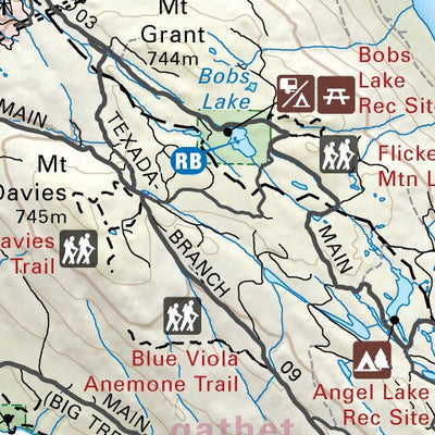 VCBC08 Texada Island - Vancouver Coast & Mountains BC Topo Preview 3