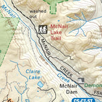 VCBC10 Gibsons - Vancouver Coast & Mountains BC Topo Preview 3