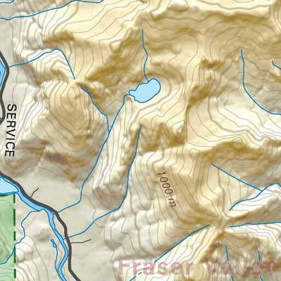 Backroad Mapbooks VCBC13 Stave Lake - Vancouver Coast & Mountains BC Topo digital map