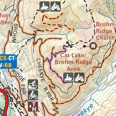 VCBC22 Squamish - Vancouver Coast & Mountains BC Topo Preview 2