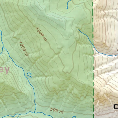 VCBC33 Pemberton - Vancouver Coast & Mountains BC Topo Preview 3