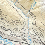 VCBC41 Upper Lillooet River - Vancouver Coast & Mountains BC Topo Preview 3
