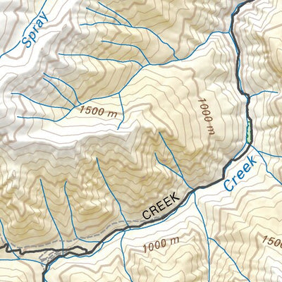 VCBC44 Texas Creek - Vancouver Coast & Mountains BC Topo Preview 3