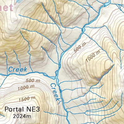 VCBC47 Mount Gilbert - Vancouver Coast & Mountains BC Topo Preview 3