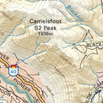 VCBC53 Lillooet - Vancouver Coast & Mountains BC Topo Preview 3