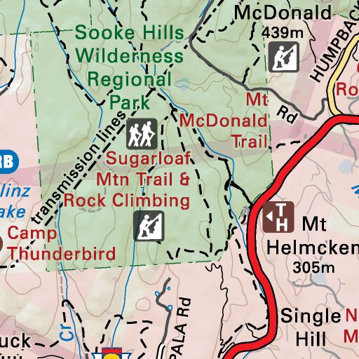 VIBC04 Sooke - Vancouver Island BC Topo Map by Backroad Mapbooks ...