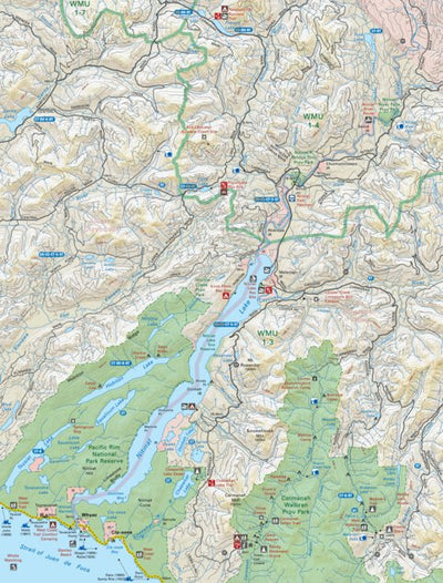 Backroad Mapbooks VIBC08 Walbran - Vancouver Island BC Topo bundle exclusive