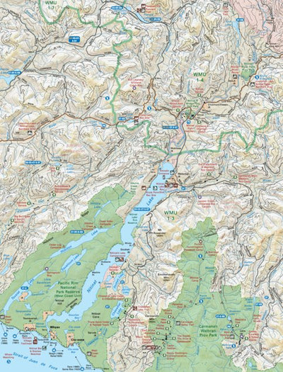 Backroad Mapbooks VIBC08 Walbran - Vancouver Island BC Topo digital map