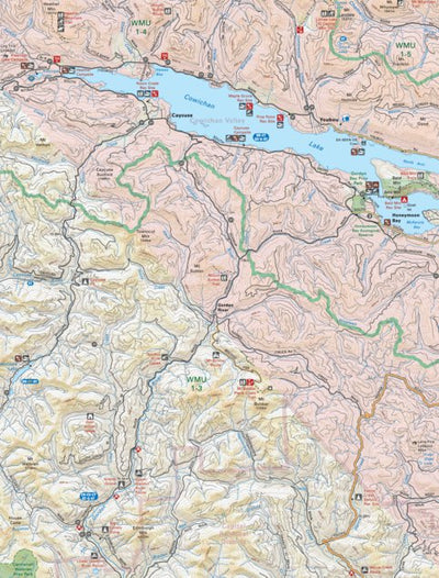 Backroad Mapbooks VIBC09 Cowichan Lake - Vancouver Island BC Topo bundle exclusive
