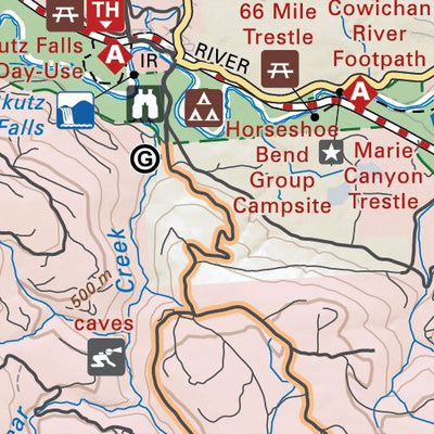 Backroad Mapbooks VIBC10 Lake Cowichan - Vancouver Island BC Topo bundle exclusive