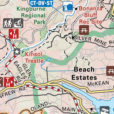 Backroad Mapbooks VIBC11 Duncan - Vancouver Island BC Topo bundle exclusive