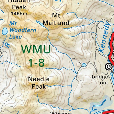 Backroad Mapbooks VIBC15 Kennedy Lake - Vancouver Island BC Topo bundle exclusive