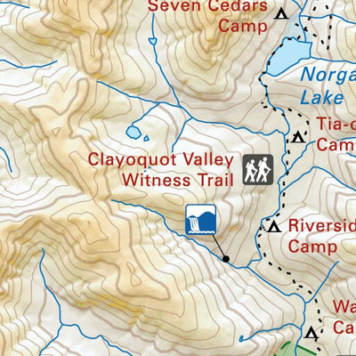 Backroad Mapbooks VIBC15 Kennedy Lake - Vancouver Island BC Topo bundle exclusive