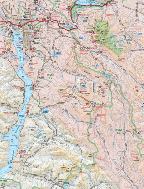 Backroad Mapbooks VIBC17 Port Alberni - Vancouver Island BC Topo bundle exclusive