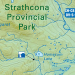 Backroad Mapbooks VIBC25 Della Falls - Vancouver Island BC Topo bundle exclusive