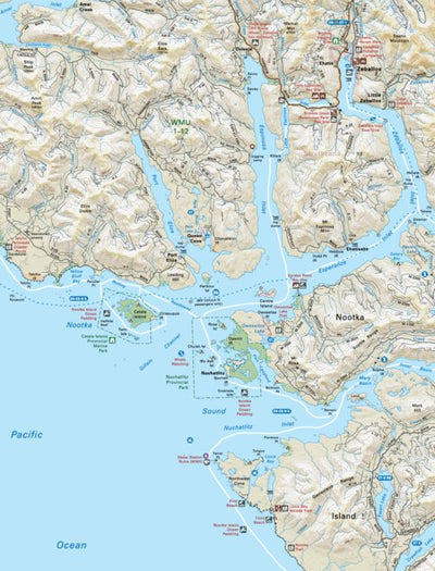 Backroad Mapbooks VIBC30 Zeballos - Vancouver Island BC Topo digital map