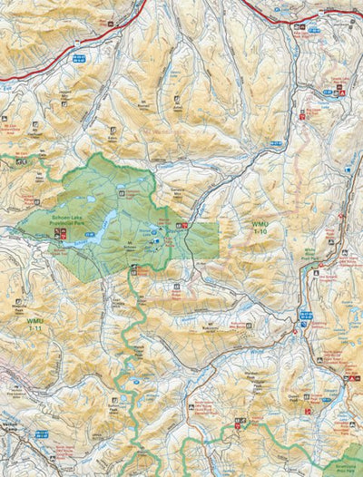 Backroad Mapbooks VIBC40 Schoen Lake Provincial Park - Vancouver Island BC Topo bundle exclusive