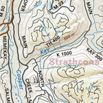 Backroad Mapbooks VIBC41 Salmon River - Vancouver Island BC Topo digital map