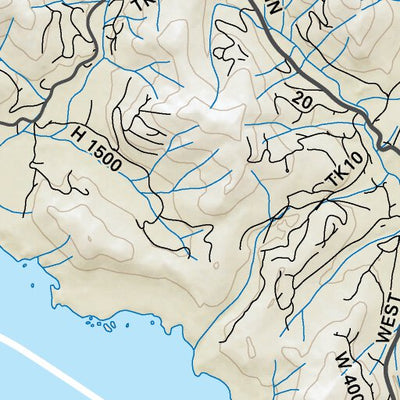 Backroad Mapbooks VIBC44 Holberg - Vancouver Island BC Topo digital map