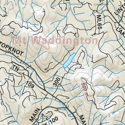 Backroad Mapbooks VIBC44 Holberg - Vancouver Island BC Topo digital map