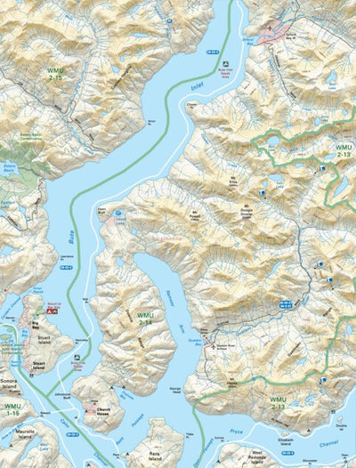 Backroad Mapbooks VIBC52 Ramsay Arm  -  Vancouver Island BC Topo bundle exclusive