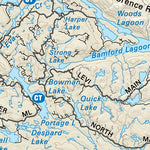 Backroad Mapbooks VIBC57 Queen Charlotte Strait - Vancouver Island BC Topo digital map