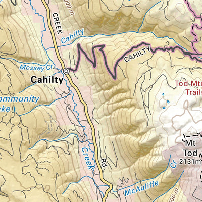 Backroad Mapbooks WMU 3-27 Thompson Region BC Hunting Topo Map digital map