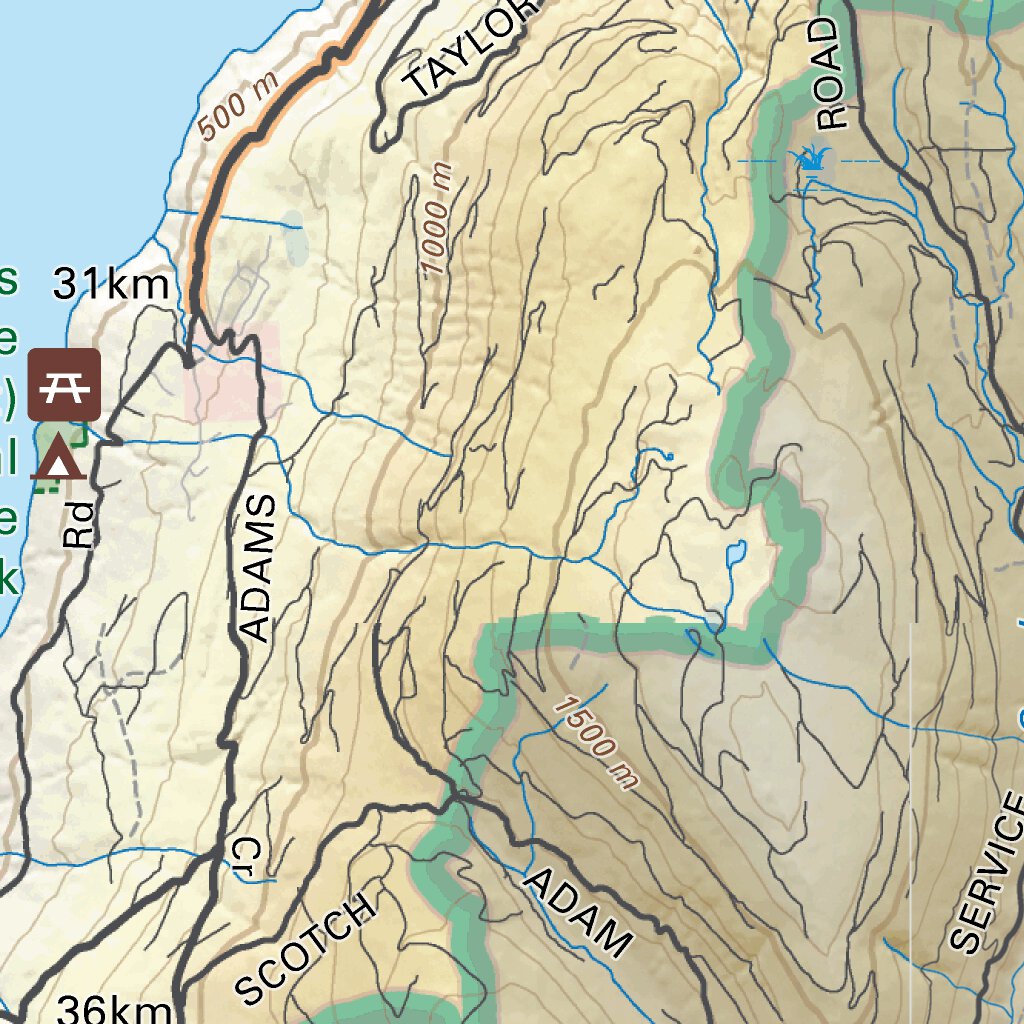 WMU 3-37 Thompson Region BC Hunting Topo Map by Backroad Mapbooks ...