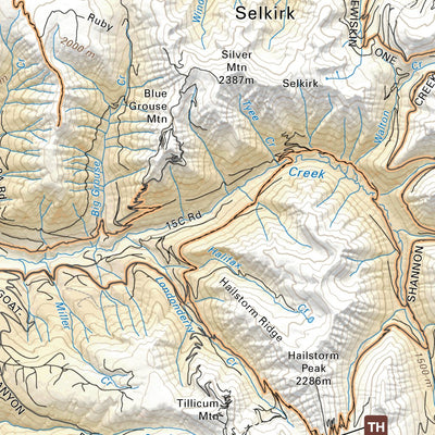 Backroad Mapbooks WMU 4-15 Kootenay Region - Hunting Topo BC digital map