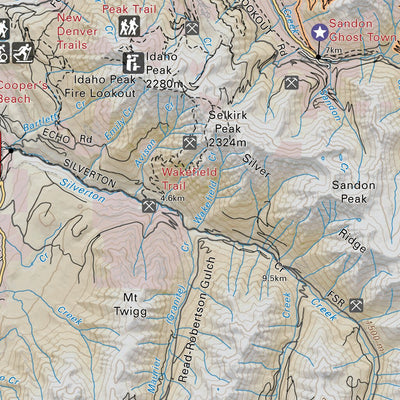 Backroad Mapbooks WMU 4-16 Kootenay Region - Hunting Topo BC digital map