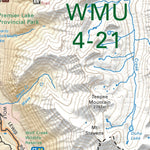 Backroad Mapbooks WMU 4-21 Kootenay Region - Hunting Topo BC digital map