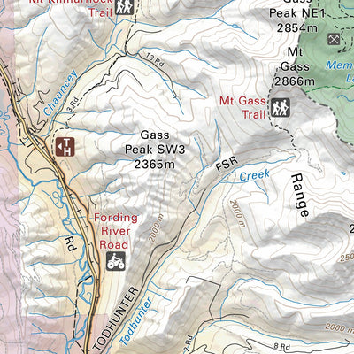 Backroad Mapbooks WMU 4-23 North Kootenay Region - Hunting Topo BC digital map
