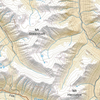 Backroad Mapbooks WMU 4-31 Kootenay Region - Hunting Topo BC digital map