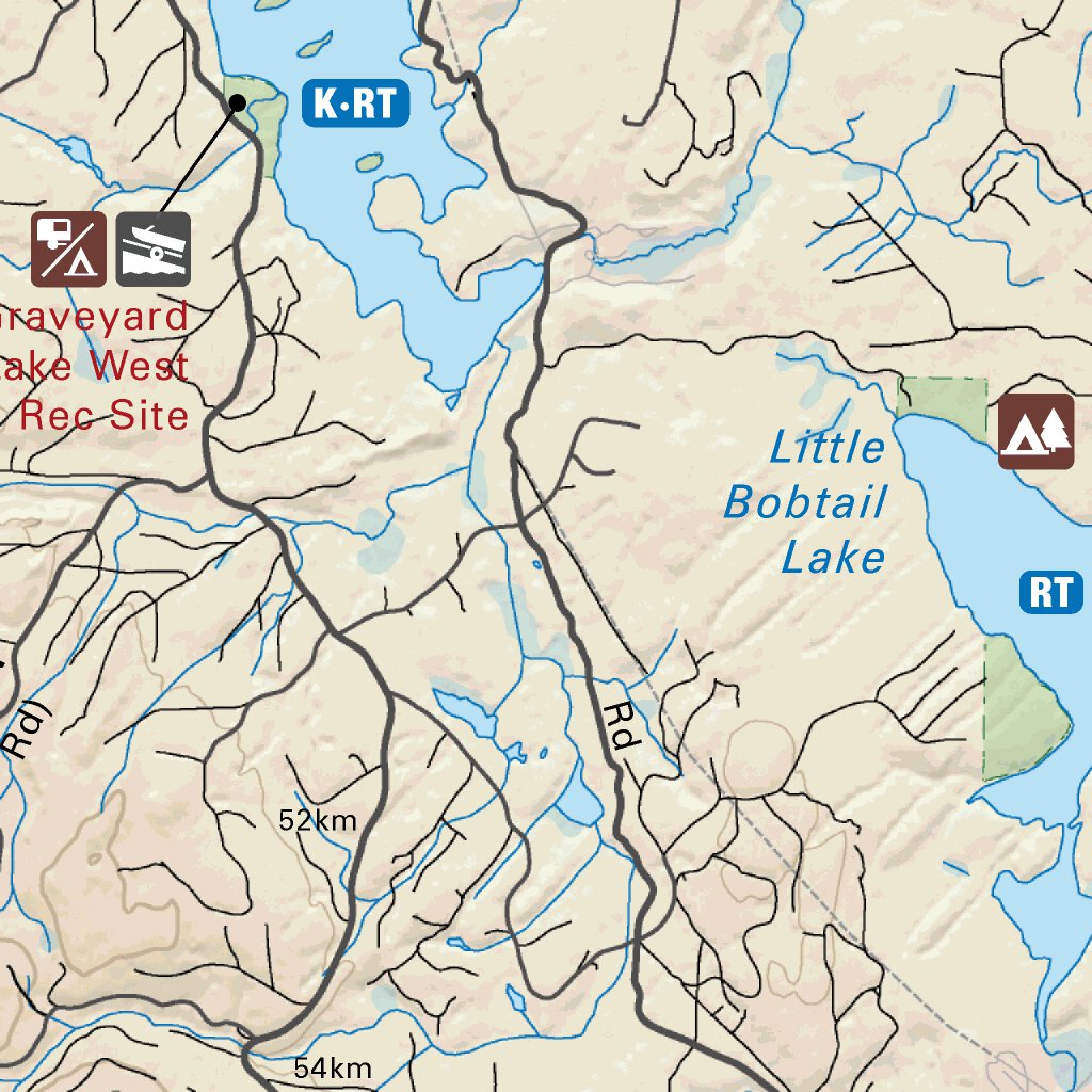 Wmu 7-12 Zone B Omineca Region 7a - Hunting Topo Bc Map By Backroad 