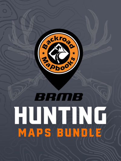 Backroad Mapbooks WMU 7-38 Omineca Region BC Hunting Topo Map Bundle bundle