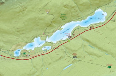 Backroad Mapbooks Yellowhead Lake Topo – Mount Robson Provincial Park digital map