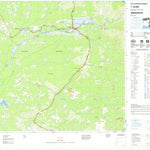 Badan Informasi Geospasial Ampahkota (1714-31) digital map