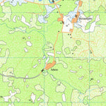 Badan Informasi Geospasial Ampahkota (1714-31) digital map