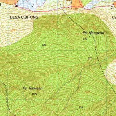 Badan Informasi Geospasial Buahdua (1209-342) digital map