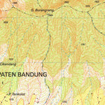 Badan Informasi Geospasial Cimahi (1209-313) digital map