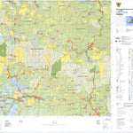 Badan Informasi Geospasial Ciseda (1109-242) digital map